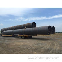EN 10217 219mm-3020mm Ssaw Steel Pipe